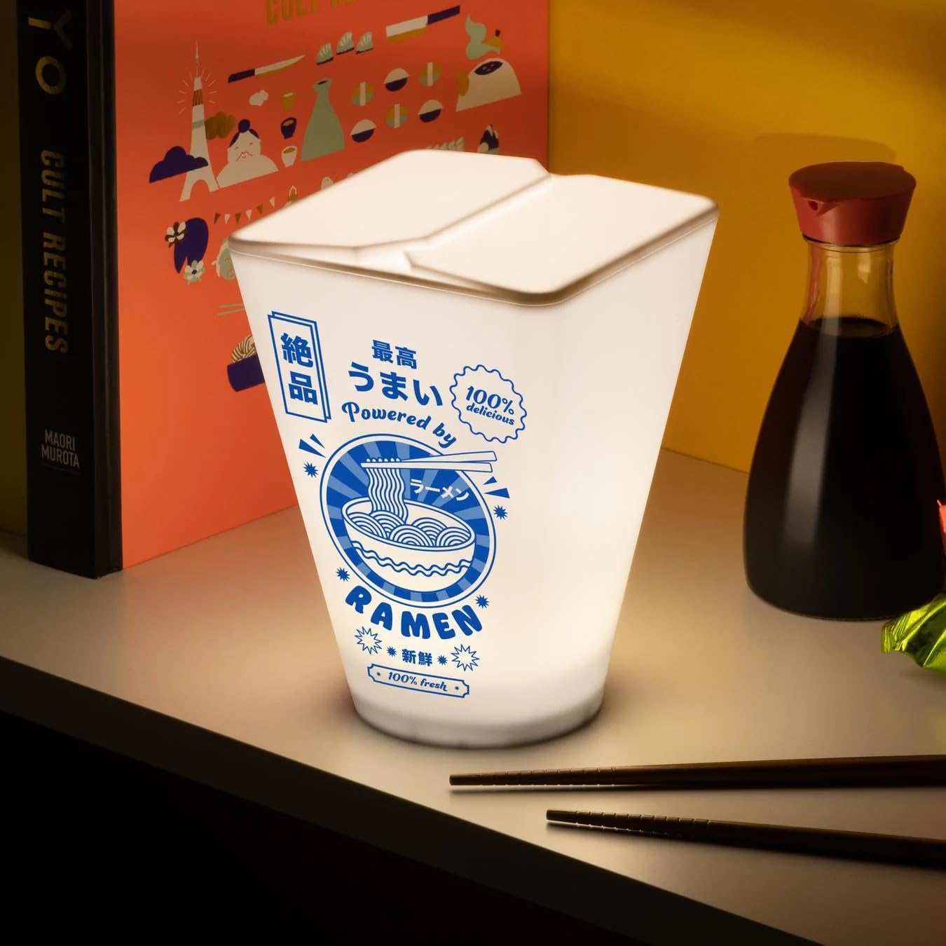 Paladone Lighting Ramen Box Licht Batterie 15,6 cm