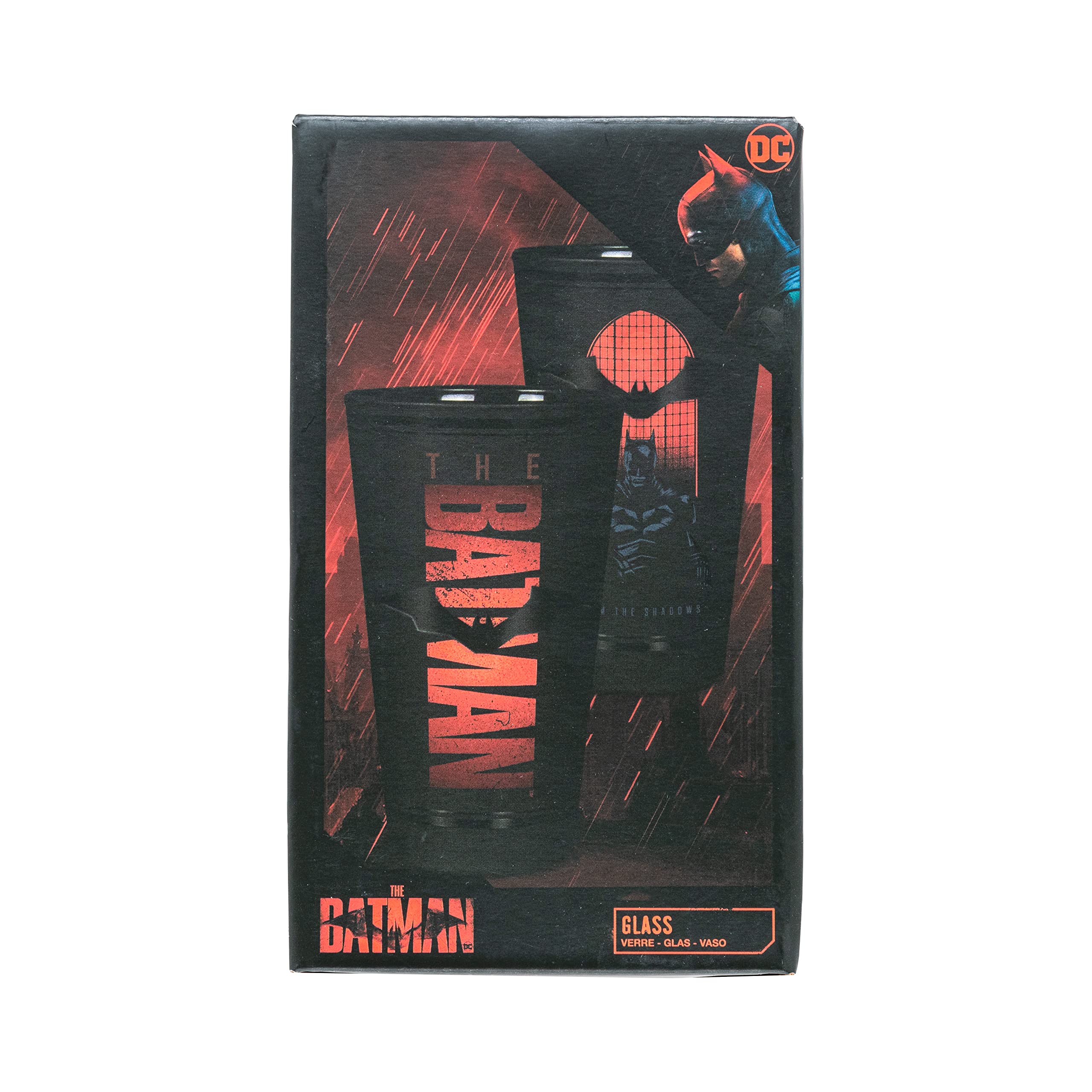 Paladone Batman Glas 400ml The Batman Trinkglas