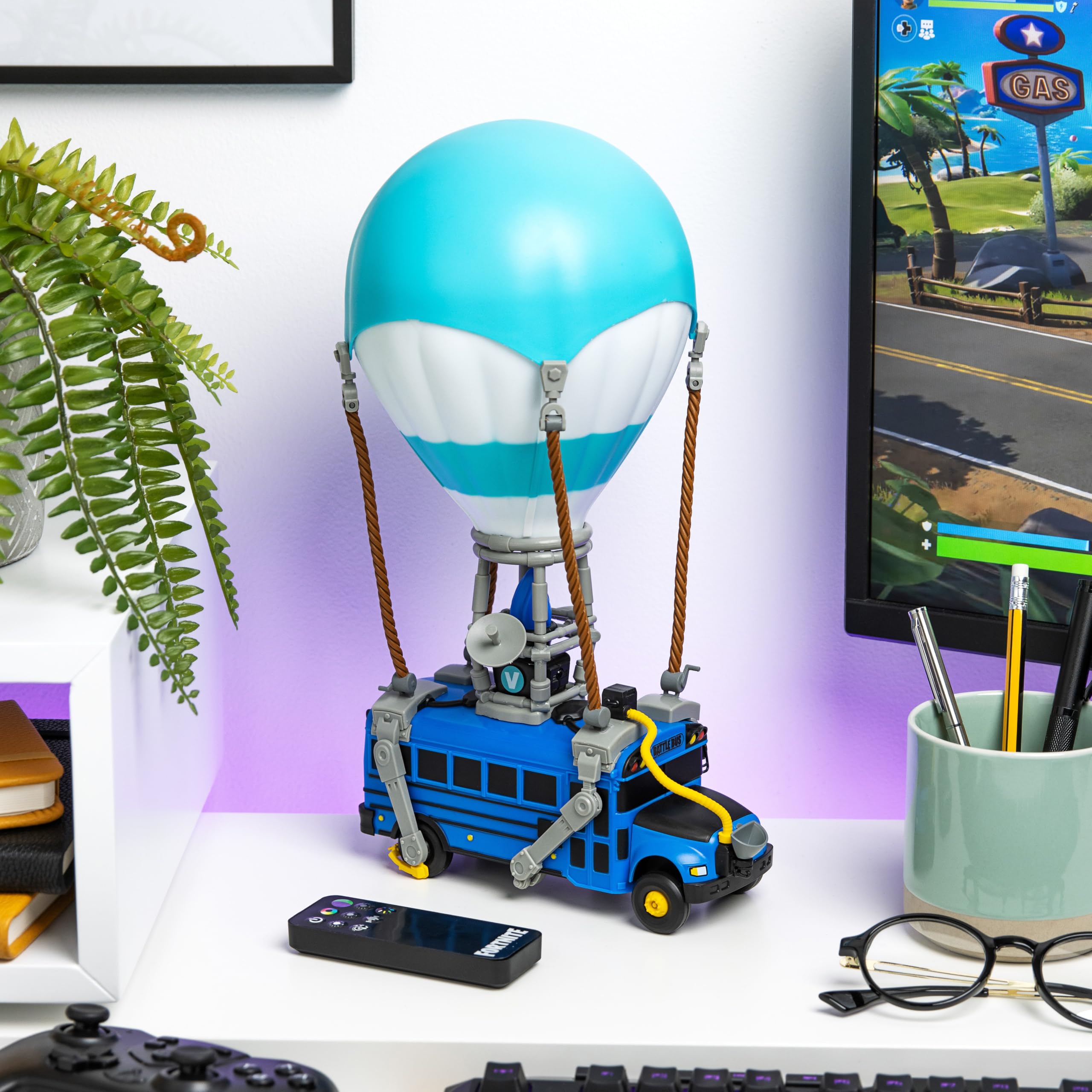 Paladone Lighting Fortnite Schlachtenbus-Leuchte LED Farbwechsel