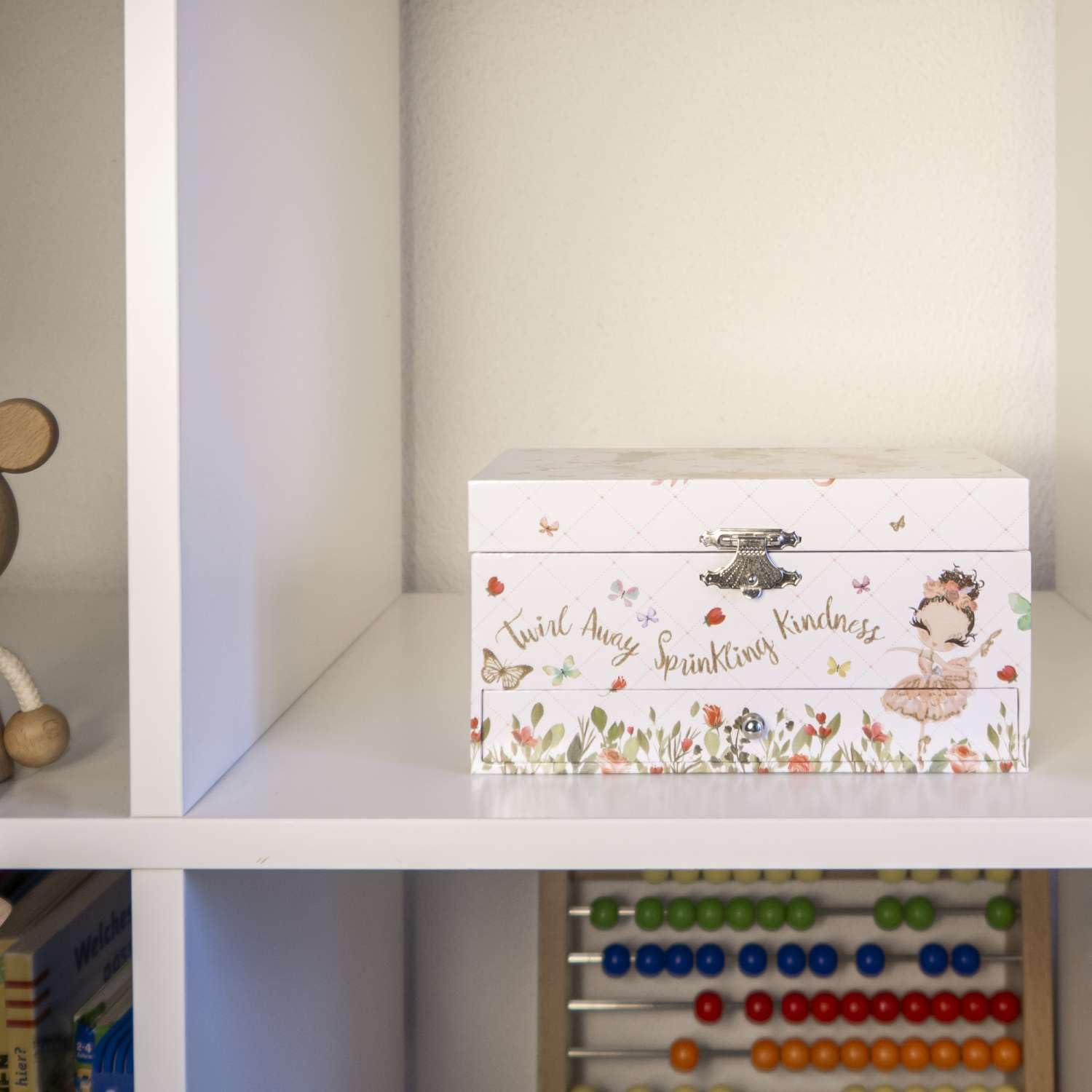 Intirilife Schmuckschatulle Spieluhr Ballerina für Mädchen