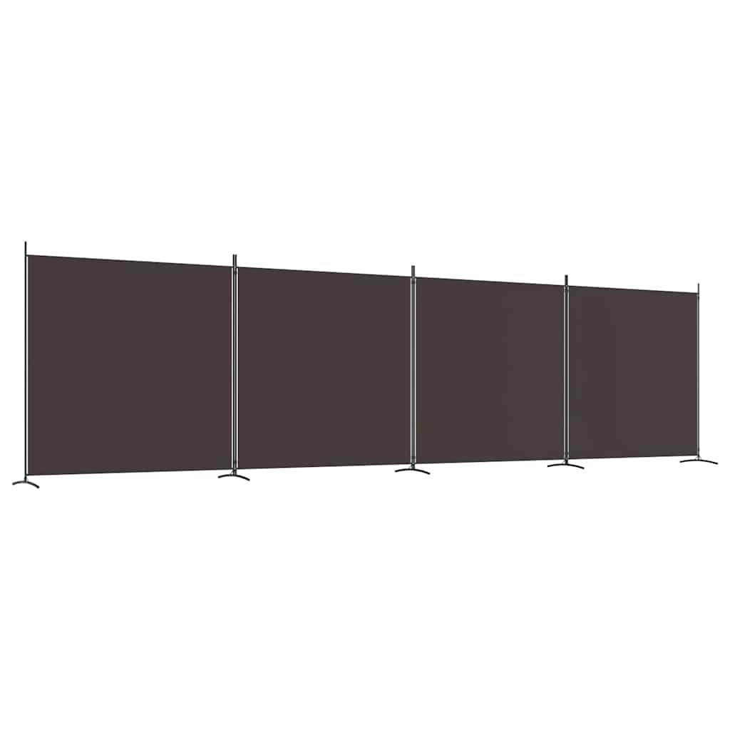 vidaXL Heim & Garten Raumteiler 175x180 cm cream Stoff