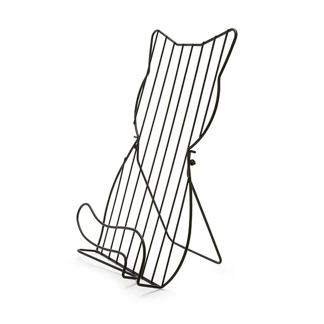 Kikkerland Home Cat Buchstütze Katzen-Motiv Kochbuch