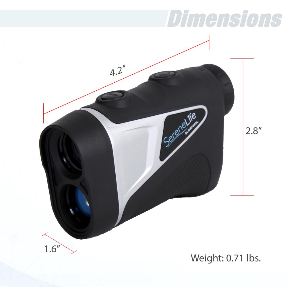 Serenelife Golf Laser Entfernungsmesser 540 Yards wasserdicht
