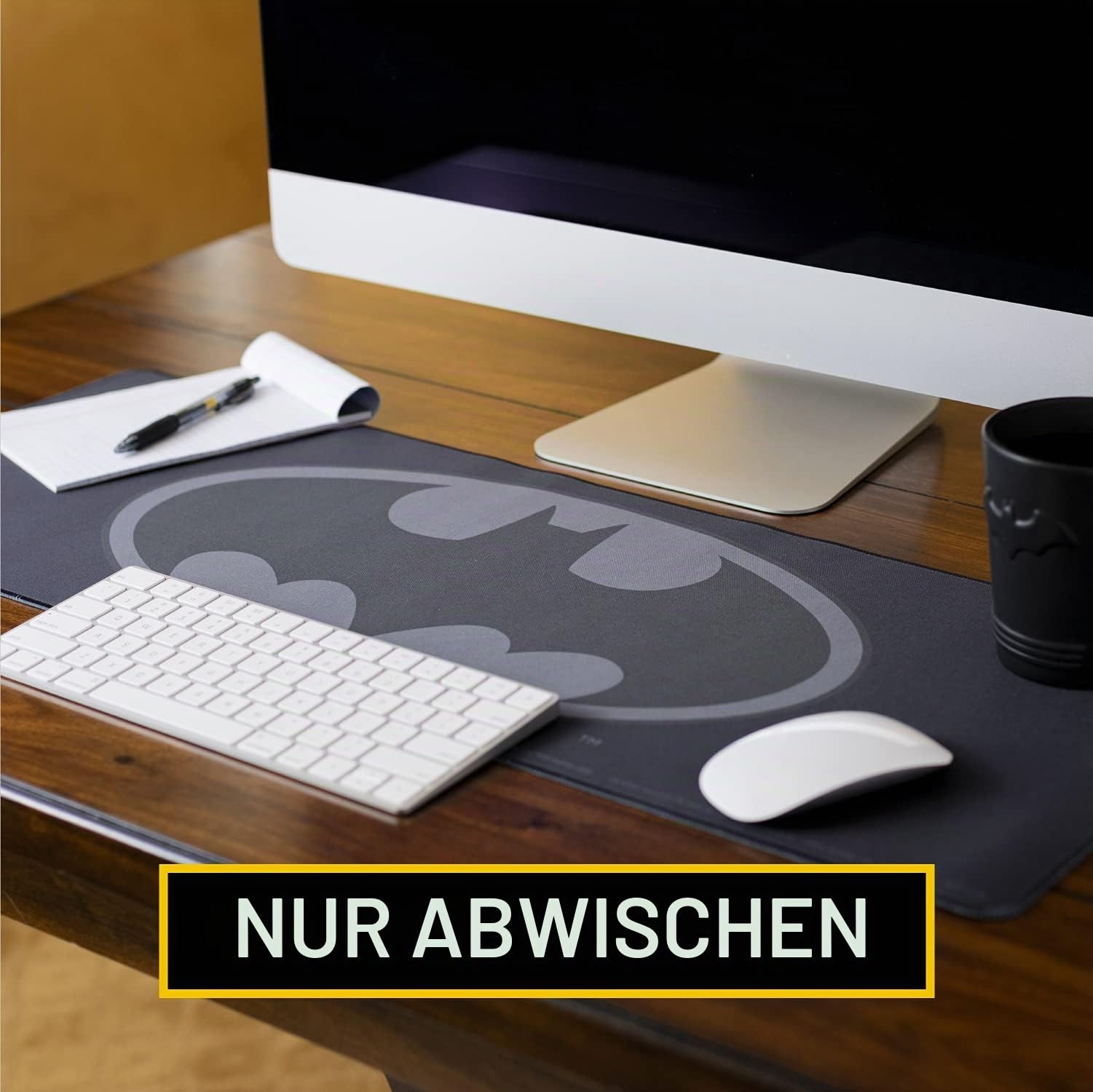 Paladone Homeware Batman Logo Schreibtischunterlage 30x80 cm