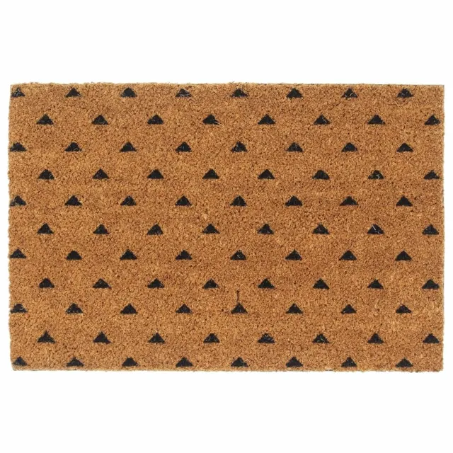 vidaXL Fußmatte Natur 40x60 cm Kokosfaser Türmatte