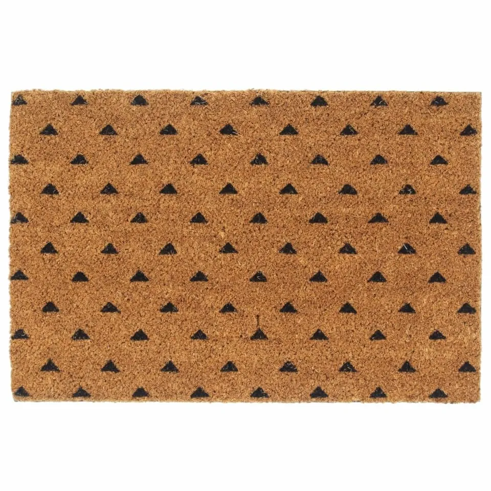 vidaXL Fußmatte Natur 40x60 cm Kokosfaser Türmatte