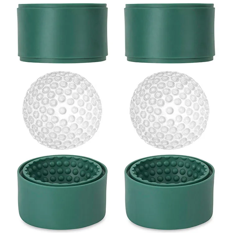 Kikkerland Kitchen Golf Ball Eiskugelform 2er-Set 5 cm