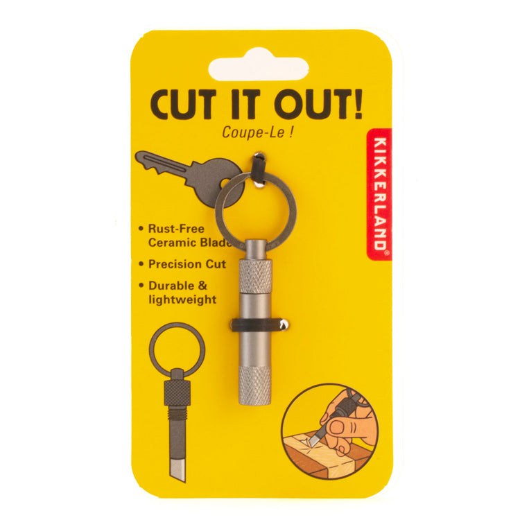 Kikkerland Home Cut It Out Mini Keramikmesser