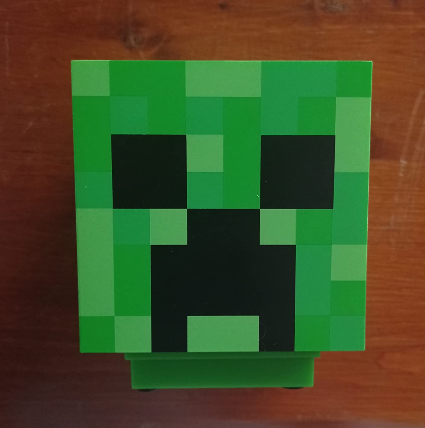 Paladone Minecraft Creeper Tischlampe Grün mit Sound