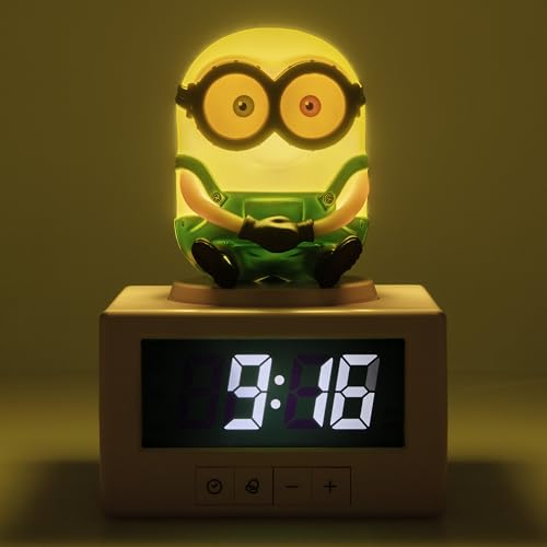 Paladone Minions Bob Wecker 14cm digital Batterie Licht