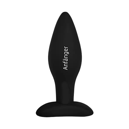 EIS Anal-Plug Konisch Silikon Schwarz 12 cm