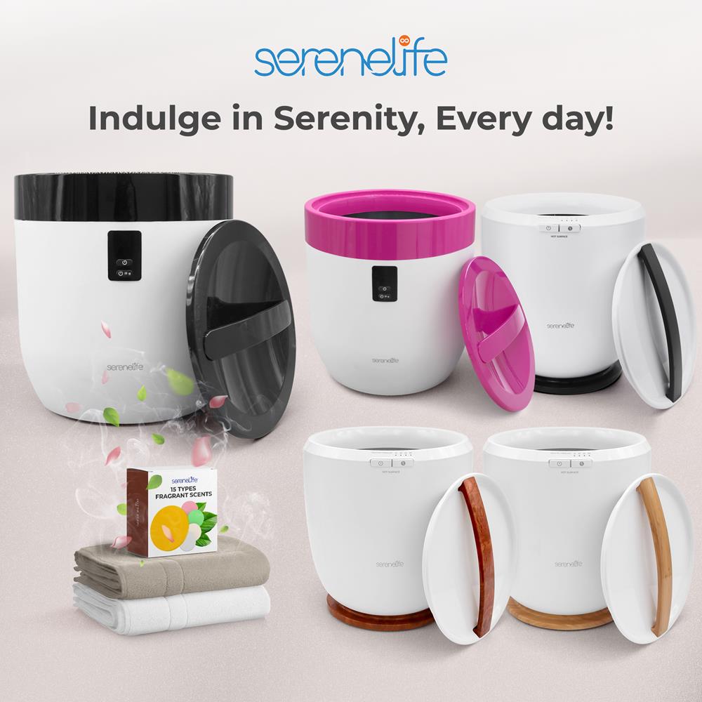 Serenelife Towel Warmers SLTLWS550 Handtuchwärmer 12L Timer