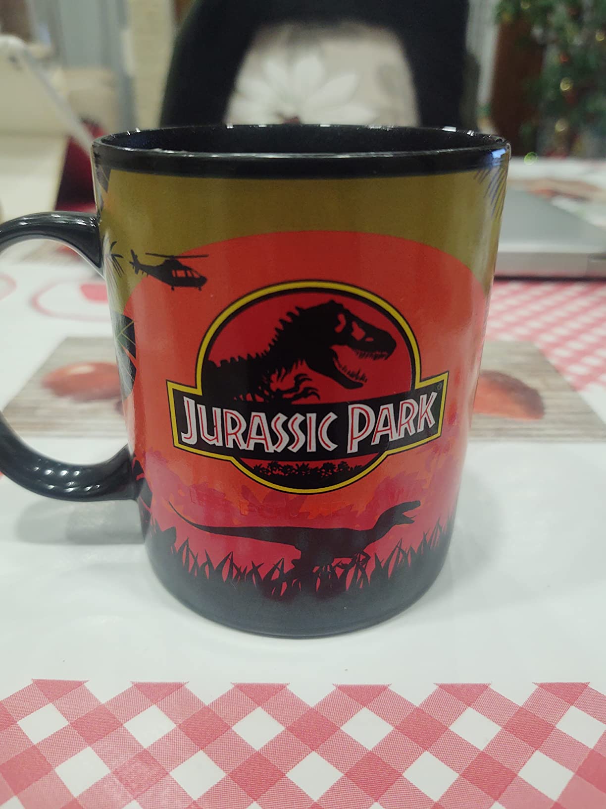 Paladone Jurassic Park PP8188JP Thermobecher mehrfarbig