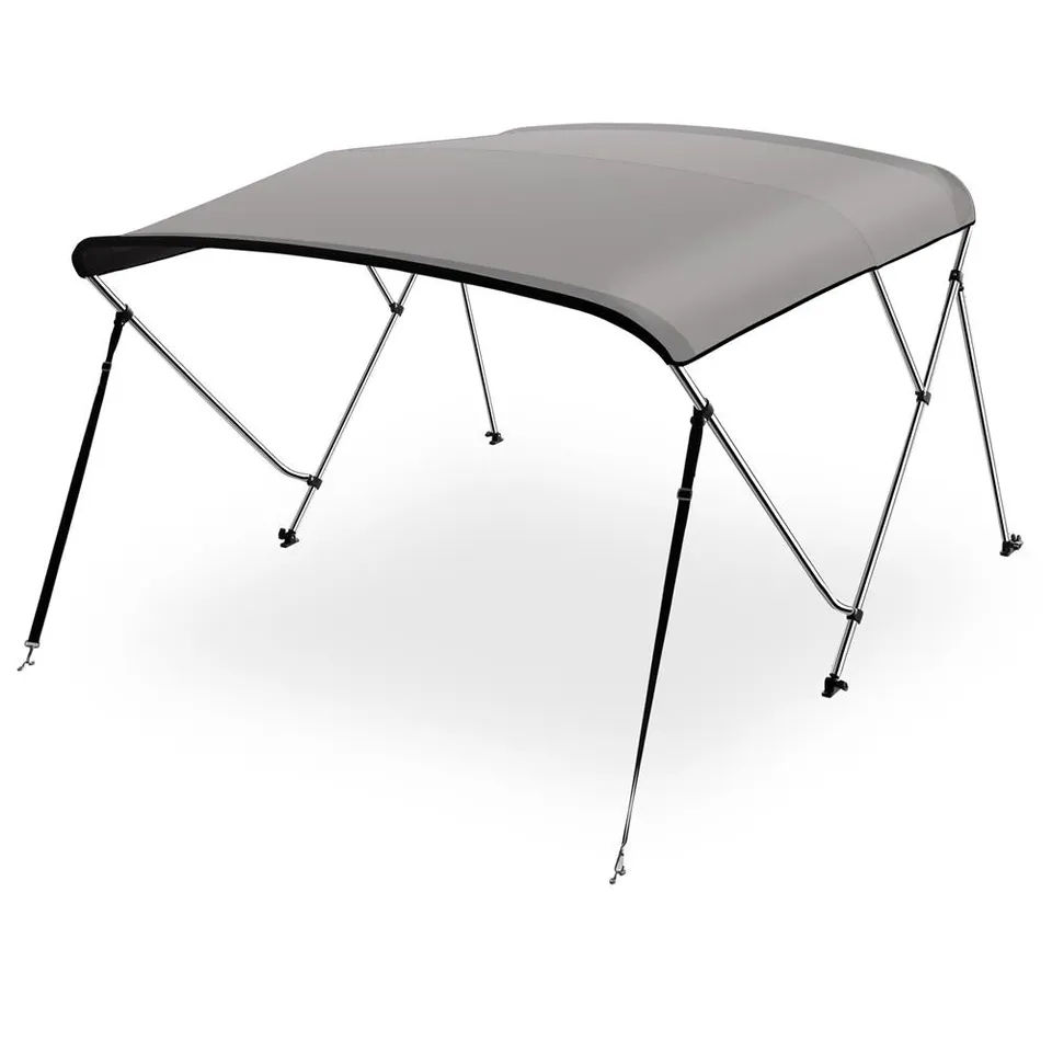 Serenelife Bimini Top 4-Bow Boot grau 73-78 Zoll