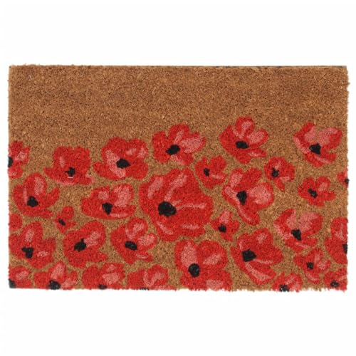 vidaXL Heim & Garten Fußmatte Natur Kokos 40x60 cm rutschfest