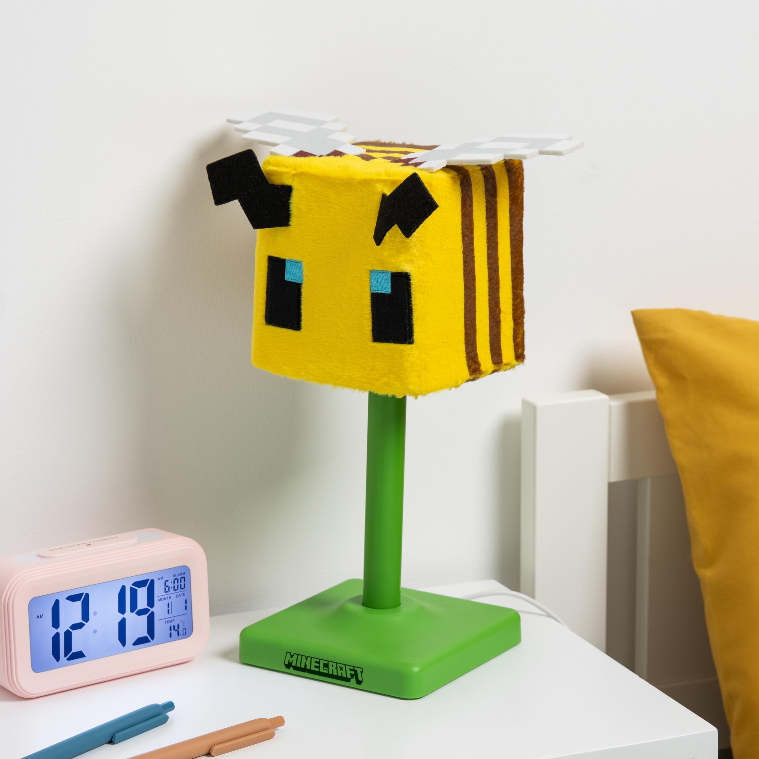 Paladone Minecraft Bee SoftGlo Lampe 30cm USB Plüsch