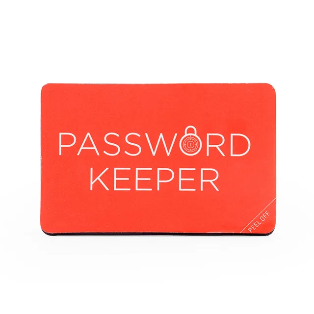 Kikkerland Home Password Keeper Passwortbuch für 60 Passwörter