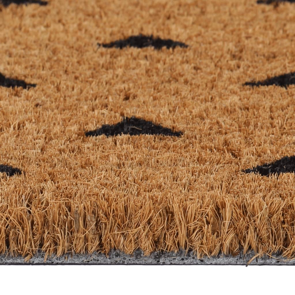 vidaXL Fußmatte Natur 40x60 cm Kokosfaser Türmatte