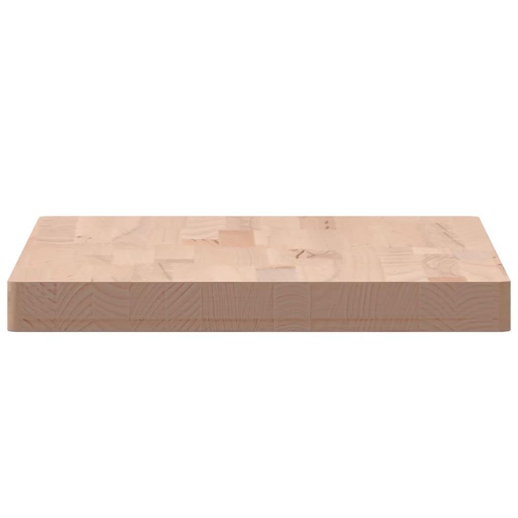 vidaXL Heim & Garten Schneidebrett Buche 60x40x4 cm Massivholz