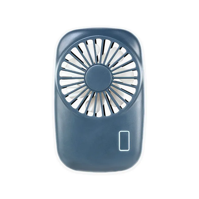 Kikkerland Blue Pocket Tornado Handventilator Akku Blau