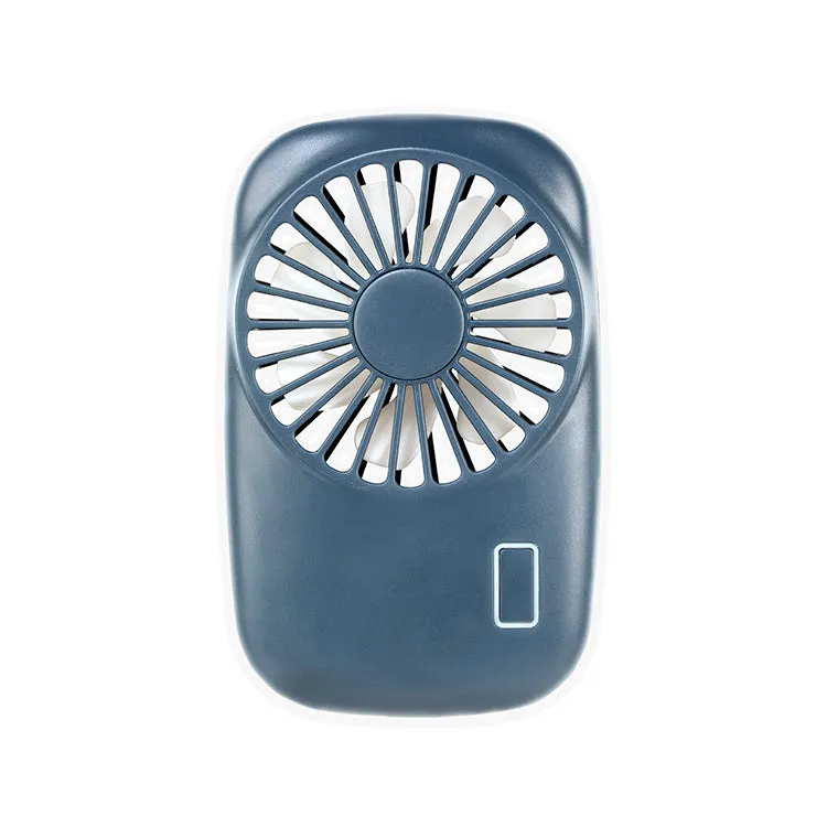 Kikkerland Blue Pocket Tornado Handventilator Akku Blau