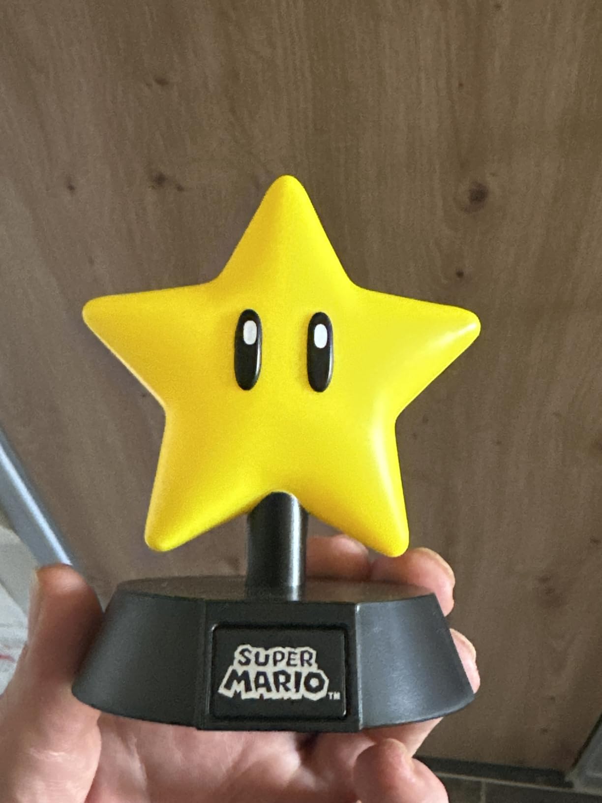 Paladone Mario Super Star Icon Light Gelb Nachtlicht