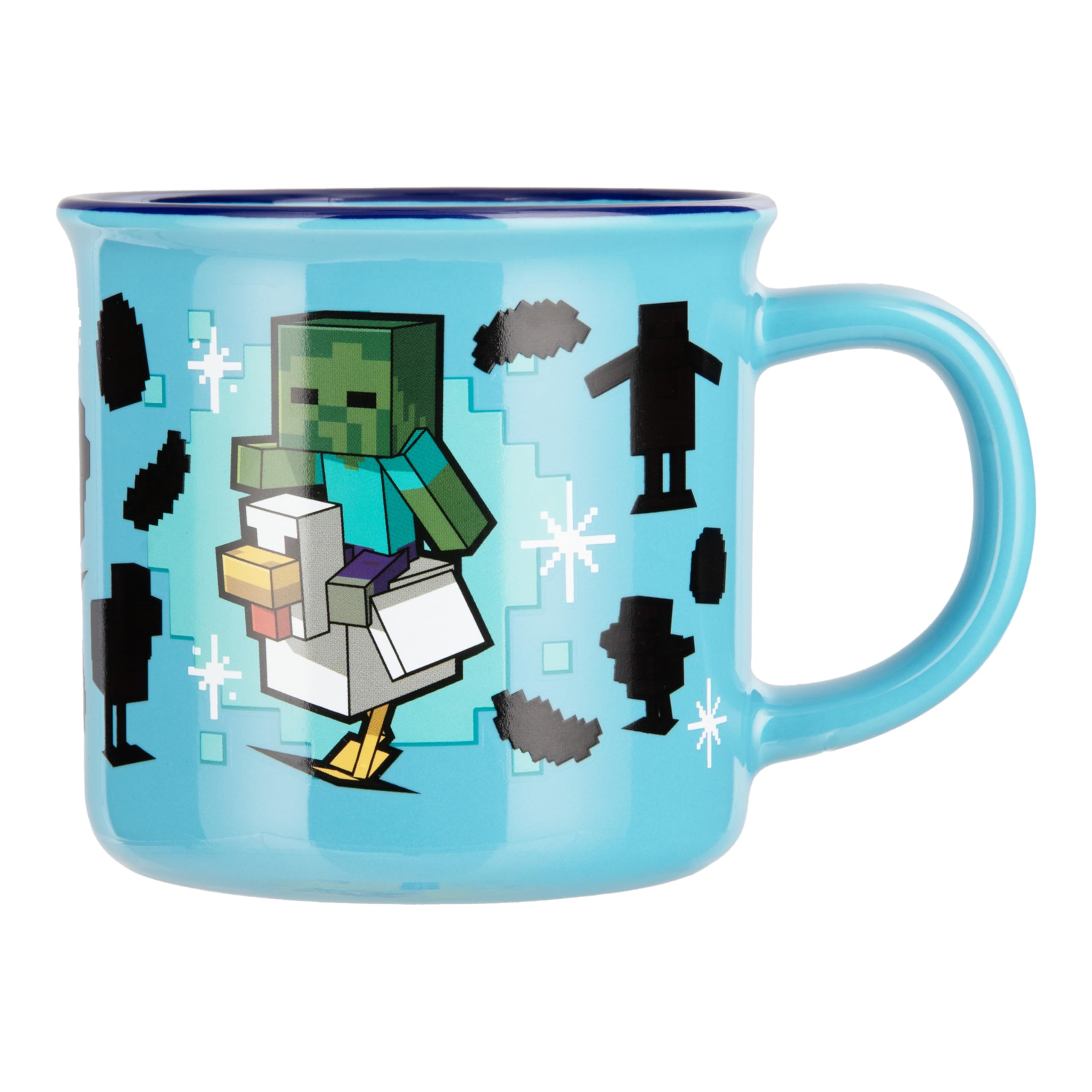 Paladone Minecraft Chicken Jockey Tasse 350 ml Wärmeeffekt