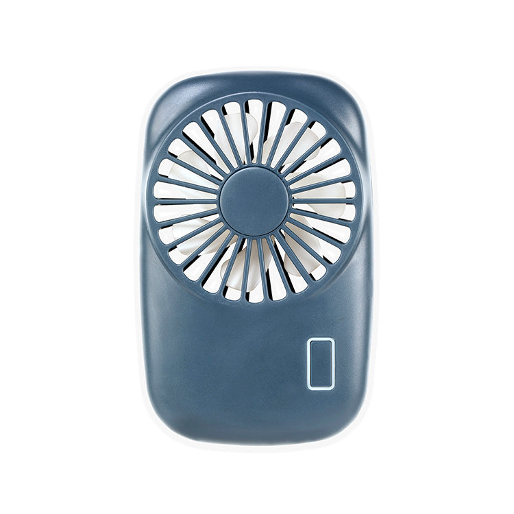 Kikkerland Blue Pocket Tornado Handventilator Akku Blau
