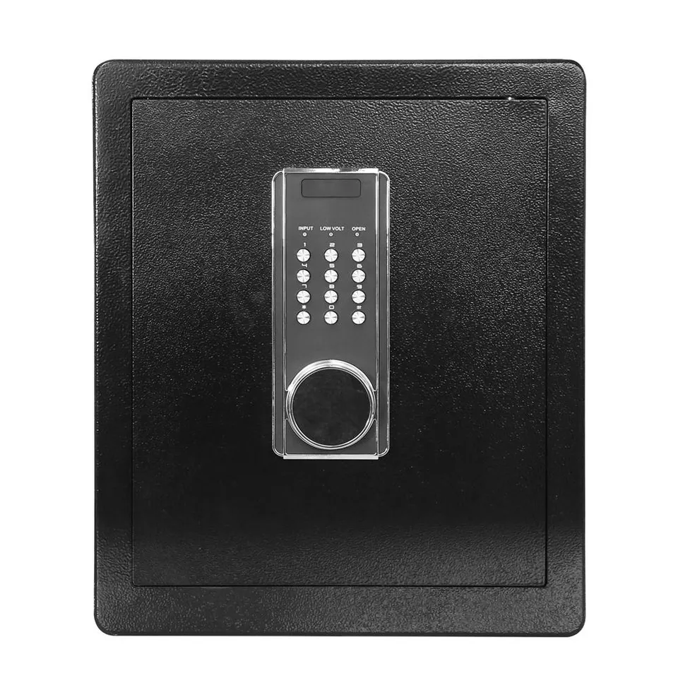 Serenelife Storage Tresor Stahl elektronisch Code LED 38 cm