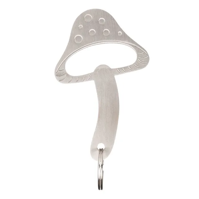 Kikkerland Kitchen Mushroom Flaschenöffner Pilz Schlüsselanhänger