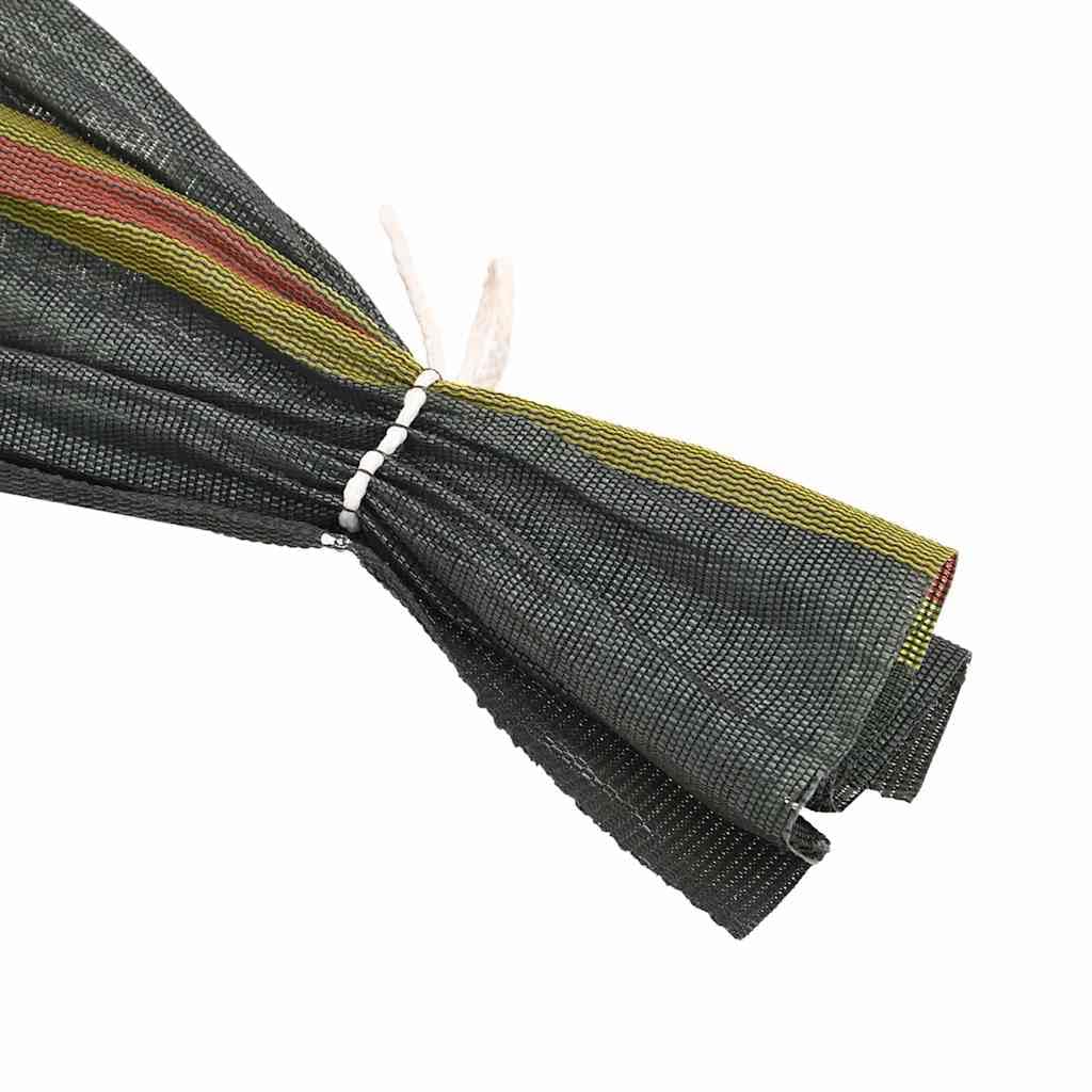 vidaXL Heim & Garten Sandsäcke 103x25 cm HDPE dunkelgrün 50 Stk.