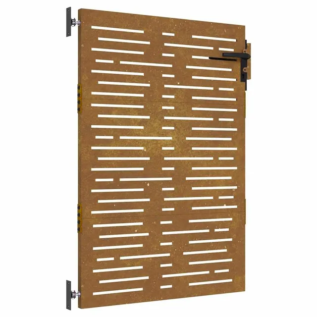 vidaXL Heim & Garten Gartentor 85x125 cm Rostoptik Corten