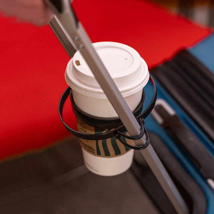 Kikkerland On-The-Go Suitcase Cup Holder Becherhalter