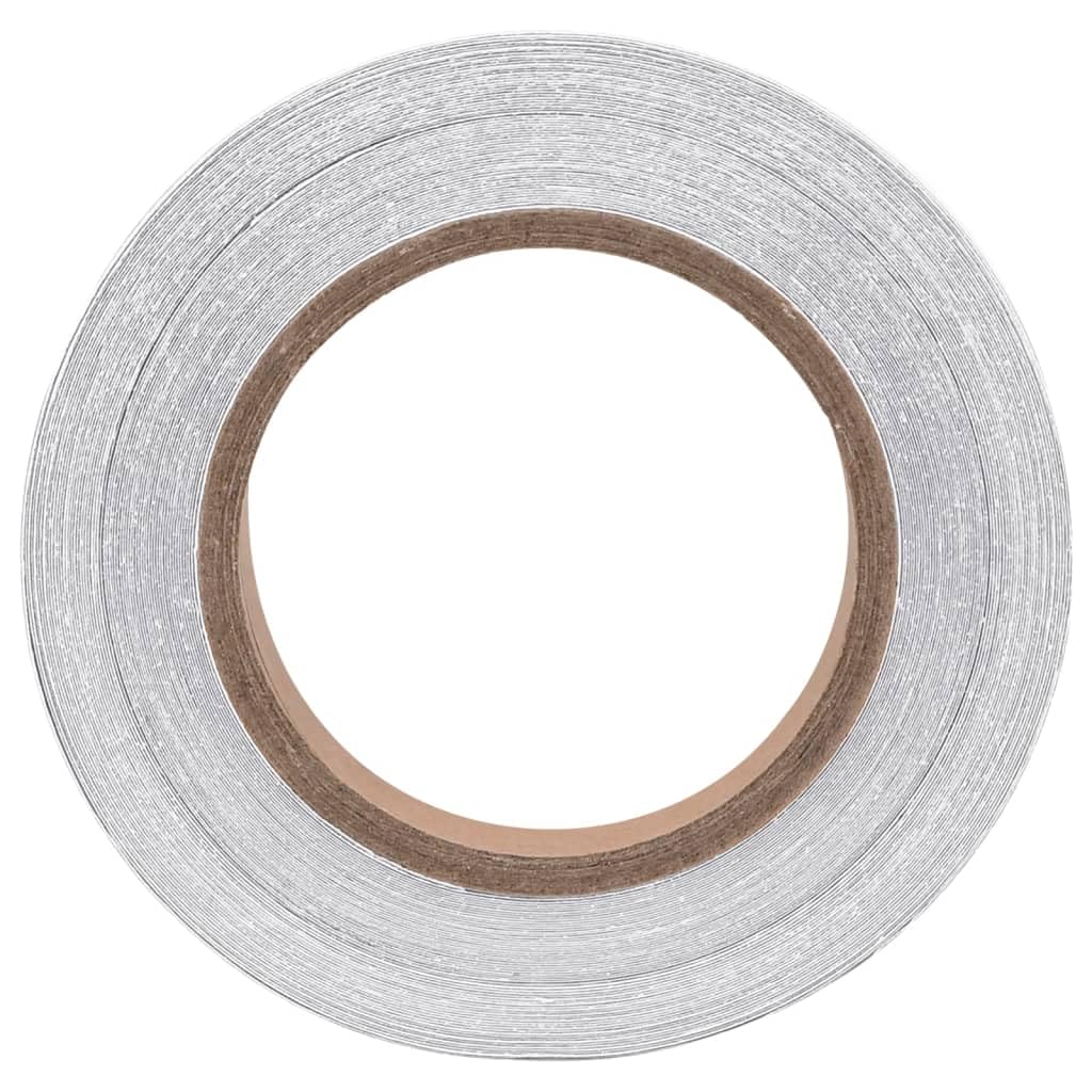 vidaXL Heim & Garten Reflektorband 5cmx20m PVC weiß selbstklebend