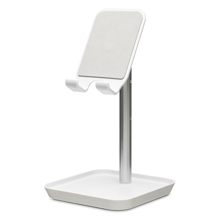 Kikkerland Phone Stand Handyständer Weiß höhenverstellbar