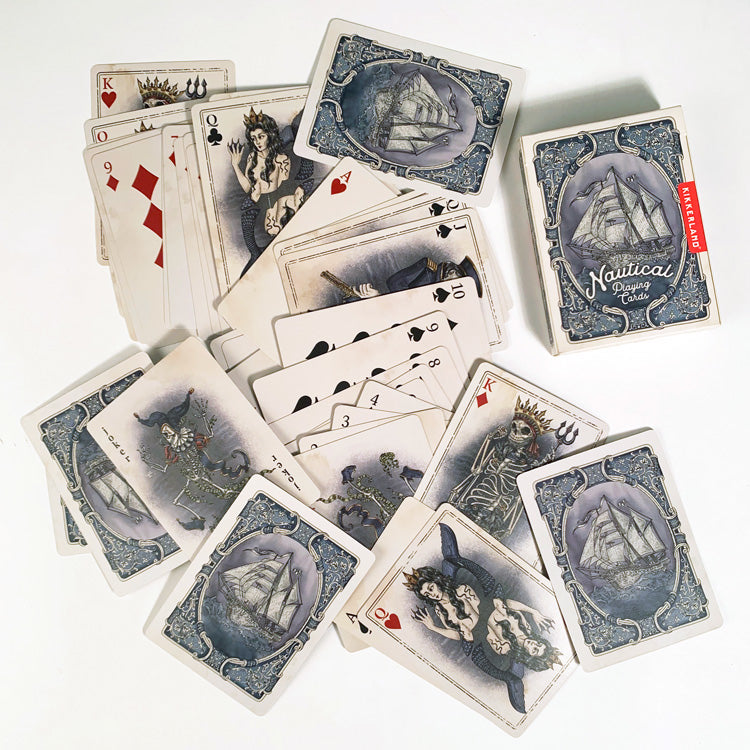 Kikkerland Play Nautical Playing Cards Pokerkarten