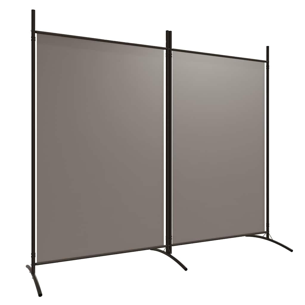 vidaXL Heim & Garten 260x180 Raumteiler Creme 3-teilig faltbar