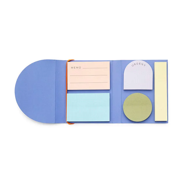 Kikkerland Inkerie Sticky Notes Haftnotizen 5er Set