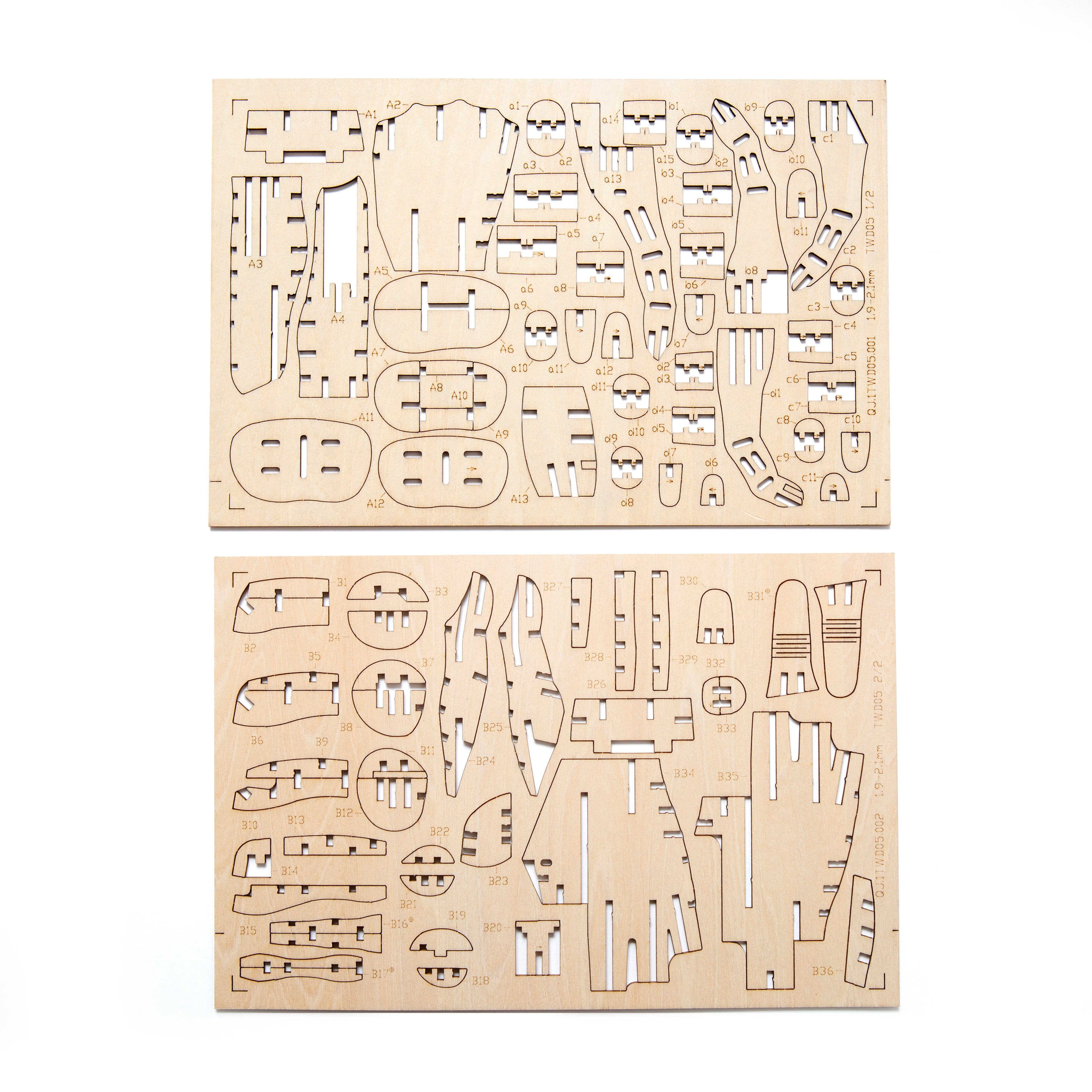 Kikkerland Play Hand 3D Holzpuzzle Skulptur