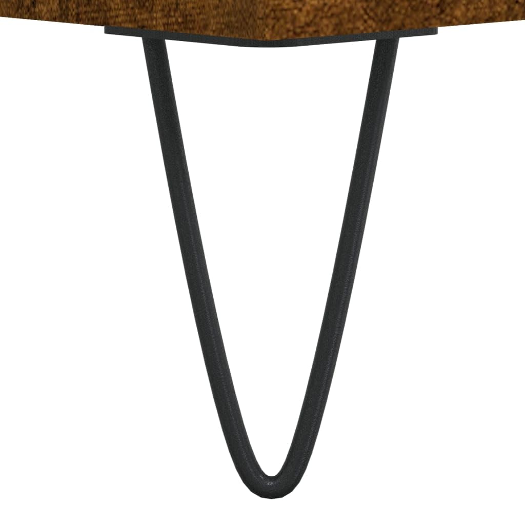vidaXL Plattenschrank 121x38x48 cm Holz Räuchereiche LP