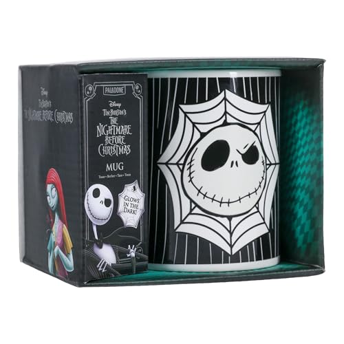 Paladone Drinkware Jack Skellington Tasse 300ml leuchtend