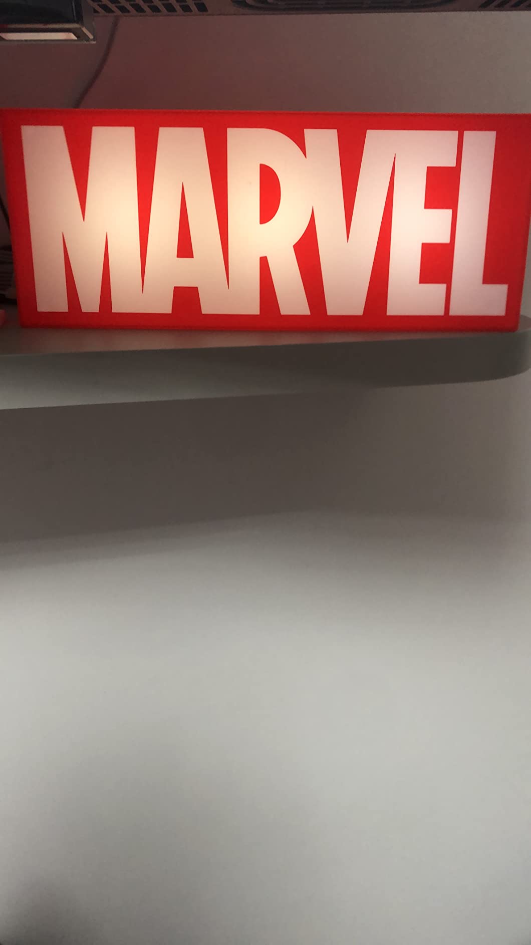 Paladone Lighting Marvel Logo Leuchtschild mit 2 Modi