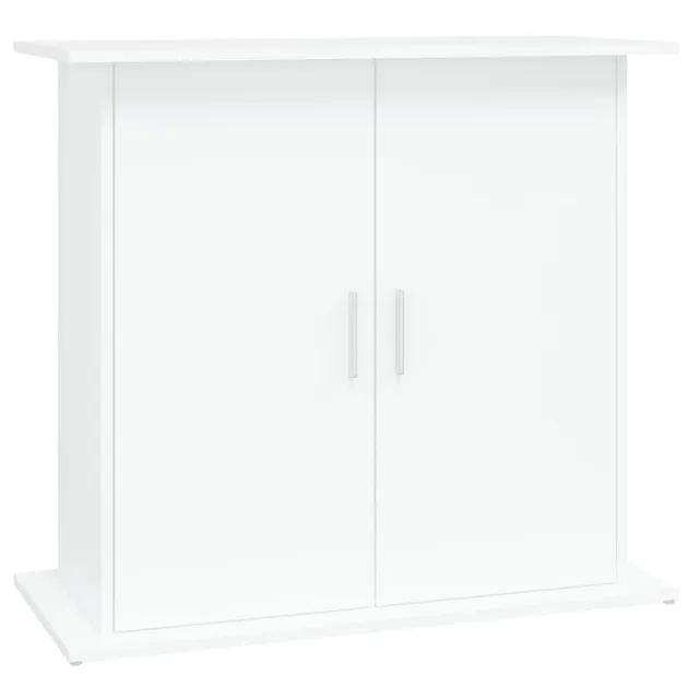 vidaXL Aquariumständer Weiß 81x36x73 cm Holzwerkstoff
