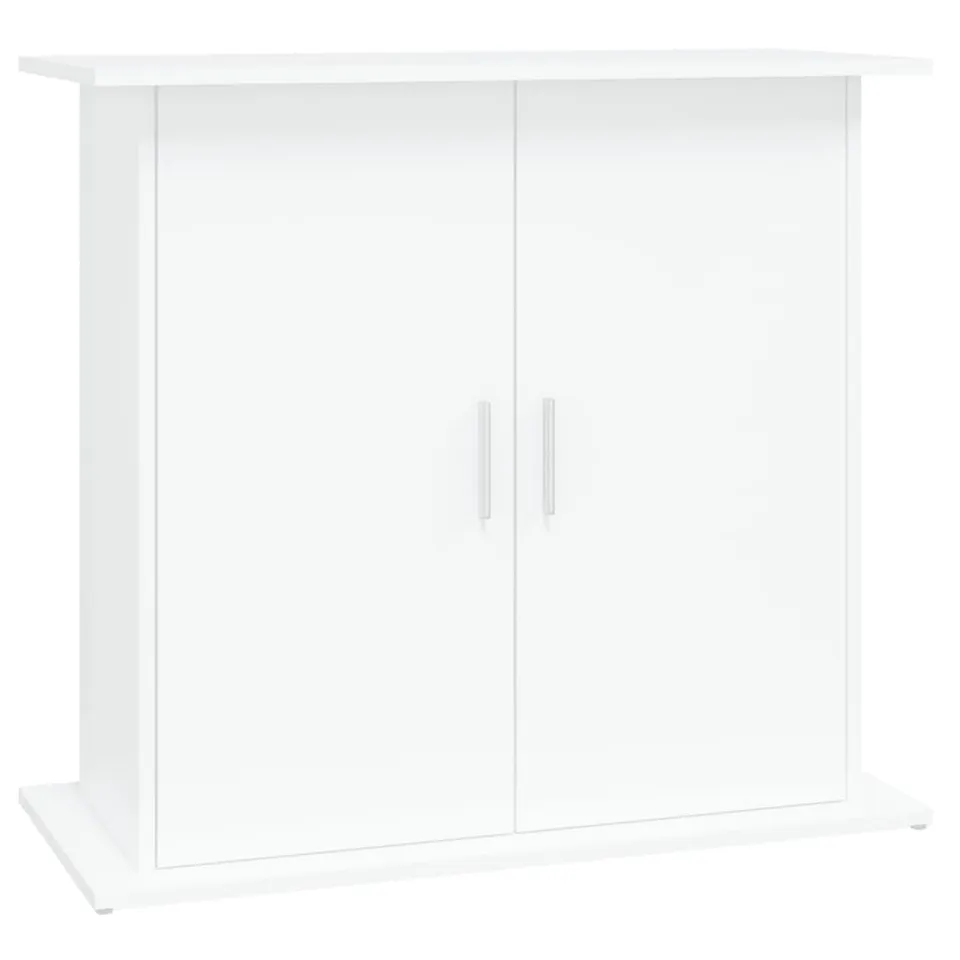 vidaXL Aquariumständer Weiß 81x36x73 cm Holzwerkstoff