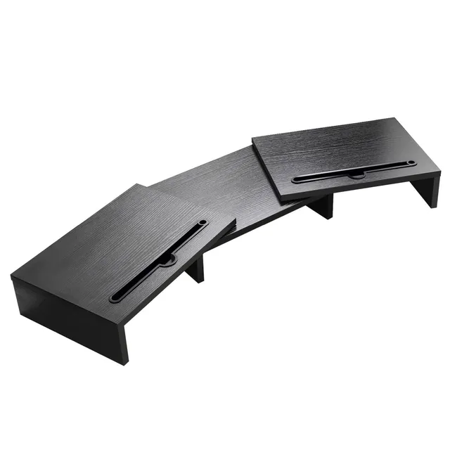 Intirilife Bildschirmständer Schwarz Verstellbar 104 cm