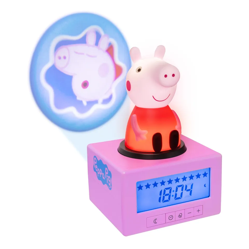 Paladone Homeware Peppa Pig Schlaftrainingswecker Cartoon USB