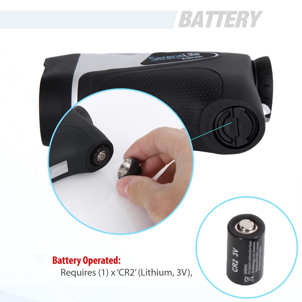 Serenelife Golf Laser Entfernungsmesser 540 Yards wasserdicht