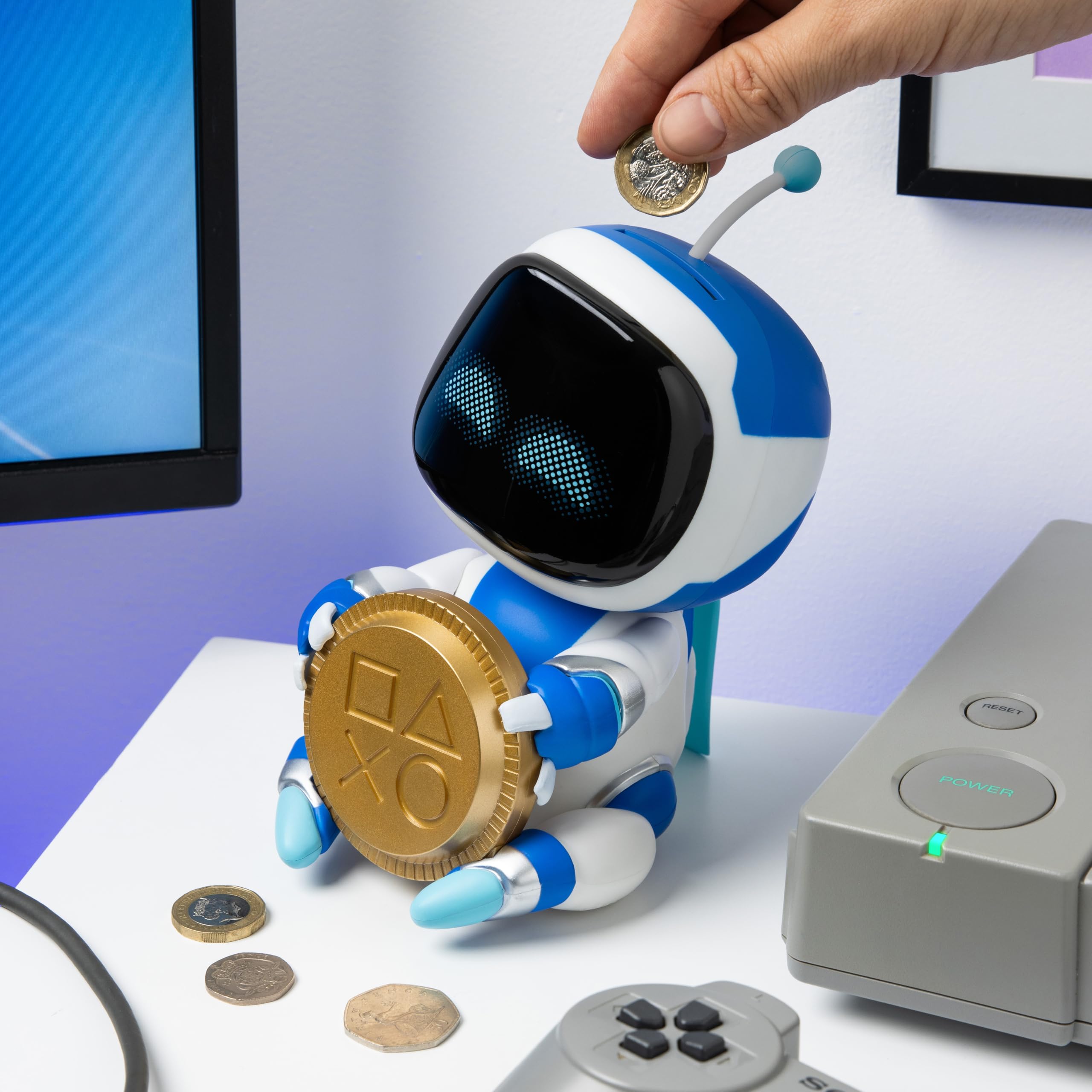 Paladone Astro Bot Spardose 18 cm mit Sound