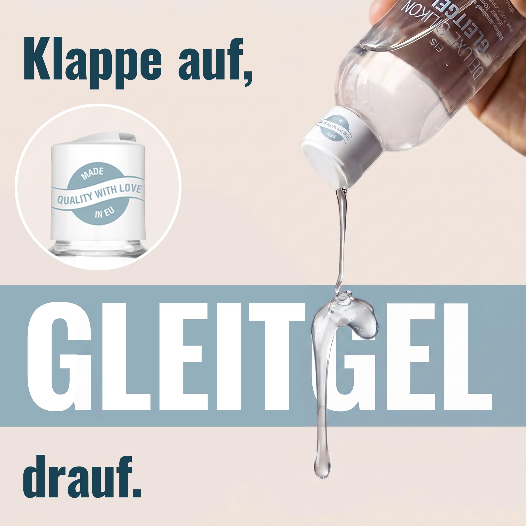 EIS Deluxe Silikon Anal-Gleitgel 250 ml langanhaltend