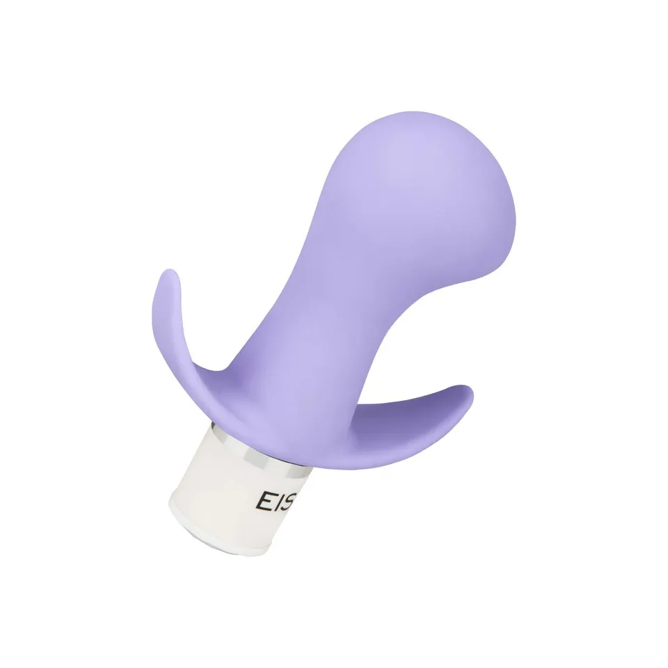 EIS Mr. T Analplug Silikon lila 10 cm vibrierend wasserdicht